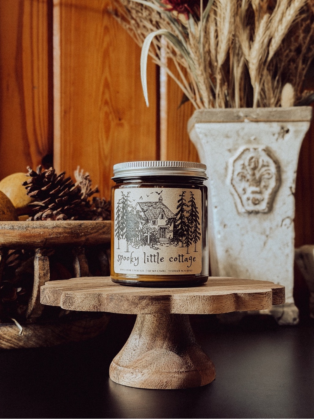 Halloween soy candle